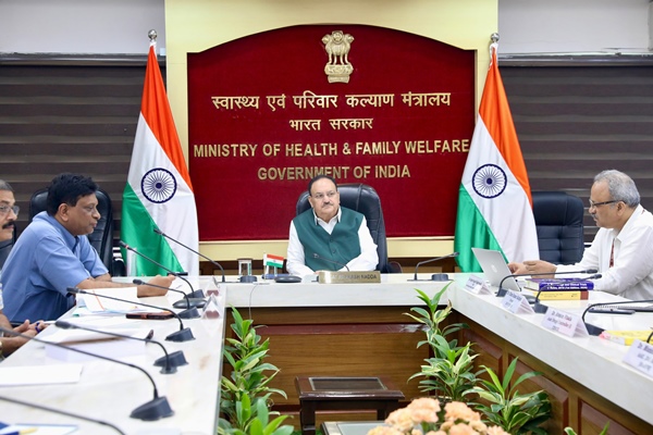 Union Health Minister JP Nadda held a review meeting on Drug, Cosmetic, and Medical Device Regulations