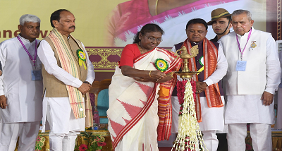 राष्ट्रपति द्रौपदी मुर्मु ने जलवायु परिवर्तन पर गहरी चिंता व्‍यक्‍त की