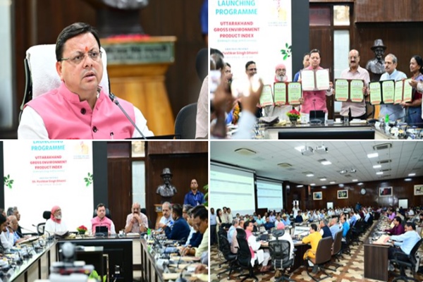 Uttarakhand launches World’s first Gross Environmental Product Index