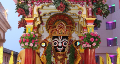 गुजरात में, भगवान जगन्नाथ की 147 वीं रथ यात्रा आज सुरक्षा के बीच हुई शुरू