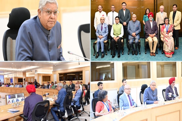 Vice President Jagdeep Dhankhar addresses valedictory session of 3rd Cyber Security Conference
