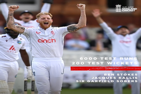 Cricket: Ben Stokes achieves milestone of taking 200 Test wickets
