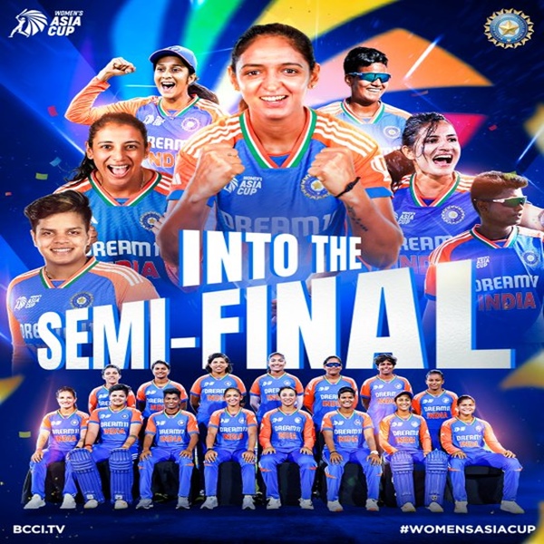 Women Asia Cup Cricket:  India seal spot in semifinals with dominating 82-run victory over Nepal