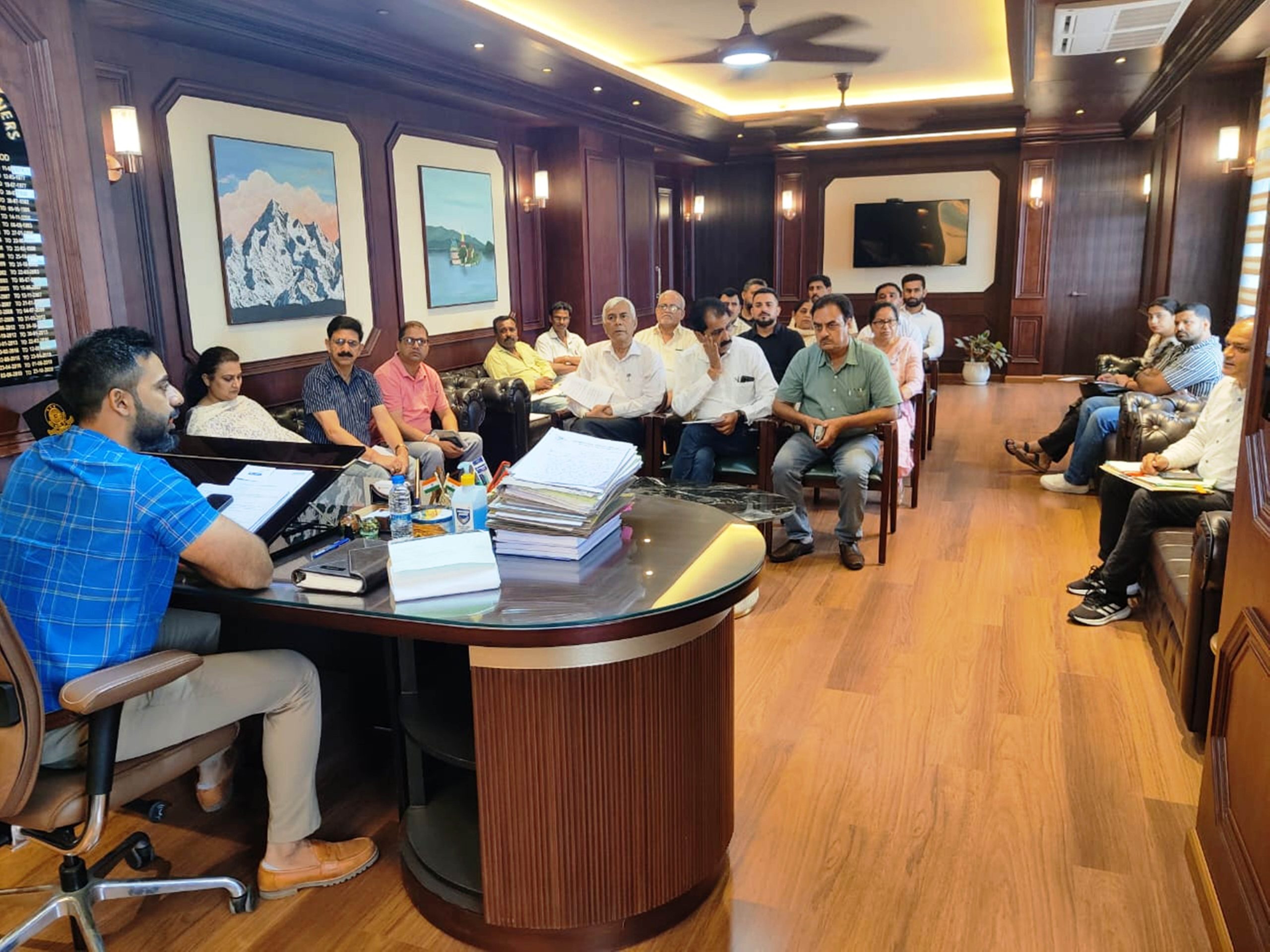 ठोस व तरल कचरे के निष्पादन के लिए पंचायतों में बनेंगे सेग्रीगेशन शेड – उपायुक्त जतिन लाल