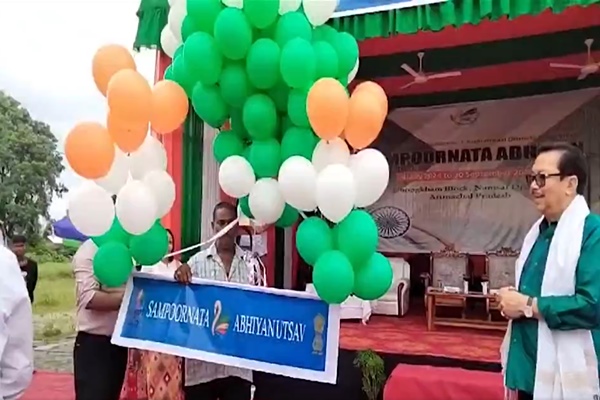 Deputy CM Chowna Mein inaugurated “SAMPOORNTA ABHIYAN” campaign