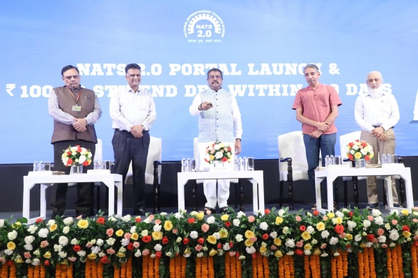 केंद्रीय शिक्षा मंत्री धर्मेंद्र प्रधान ने राष्ट्रीय प्रशिक्षुता प्रशिक्षण योजना-नेट्स 2.0 पोर्टल लॉन्च किया