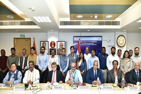 NITI Aayog & WIPO to build joint programs towards Innovation, Entrepreneurship & IP for Global South