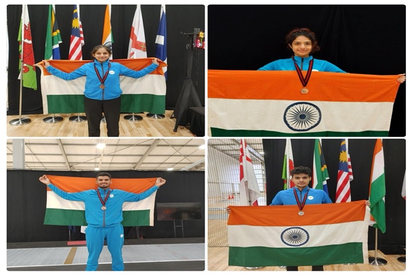 J&K Fencers Shine at Commonwealth Championship in New Zealand