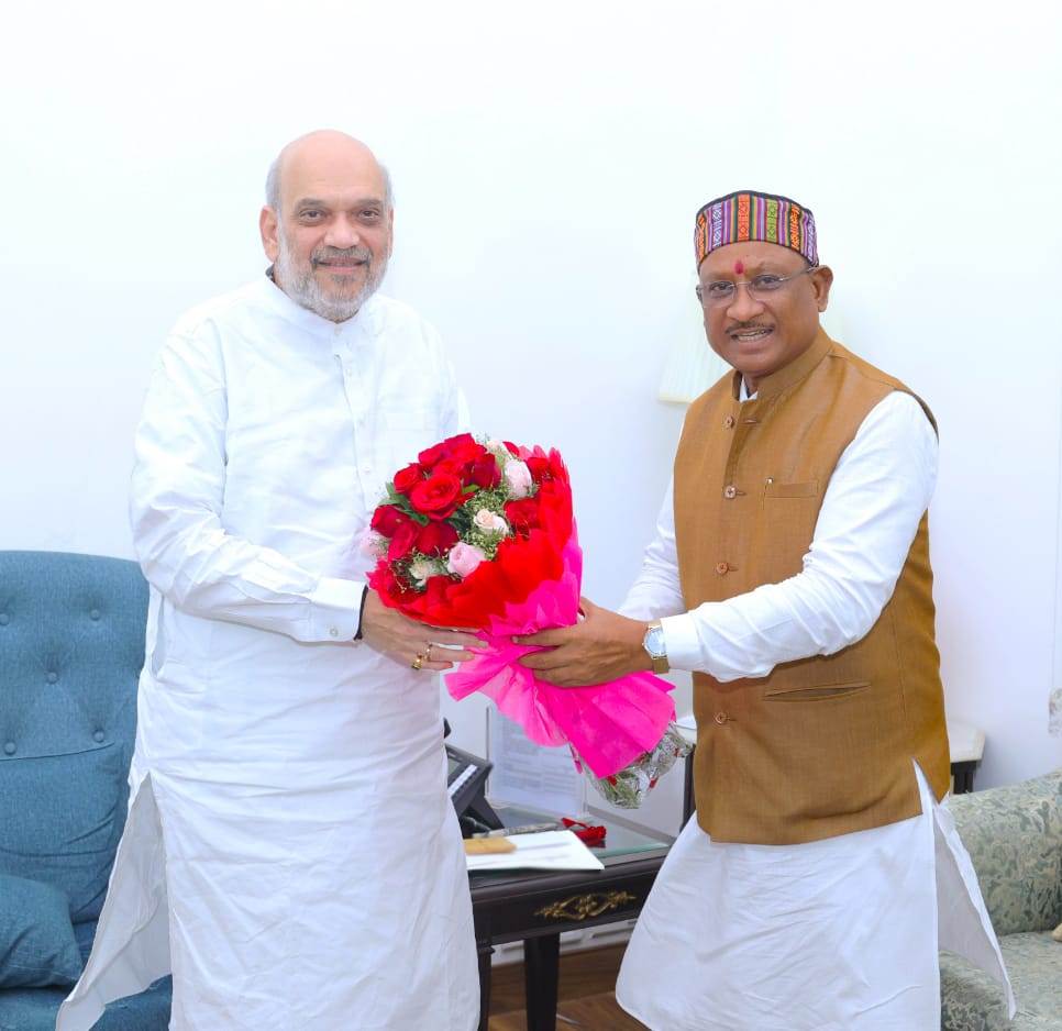 छत्तीसगढ़ के मुख्यमंत्री विष्णुदेव साय ने कल केंद्रीय गृहमंत्री अमित शाह से नई दिल्ली में मुलाकात की