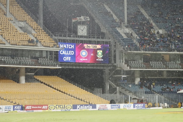 T20I: India and South Africa match called off due to rain
