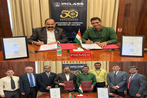 IRA Mumbai and IIT Bombay signed MOU together on Advancing Maritime safety through development of a ship trajectory prediction tool