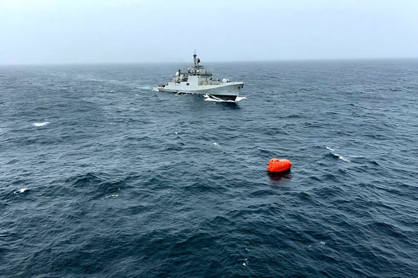 INS Teg Rescues Eight Indians from Capsized Oil Tanker Near Oman
