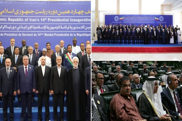 Union Minister Nitin Gadkari attends swearing-in ceremony of Iranian President Dr. Masoud Pezeshkian