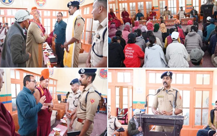Ladakh Police conducts awareness camp in Padum, Zanskar to inform about three newly enacted laws