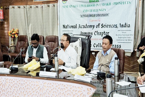 Ladakh: Three-Day Focus Group Discussion on Sustainable Livelihood concludes in Kargil