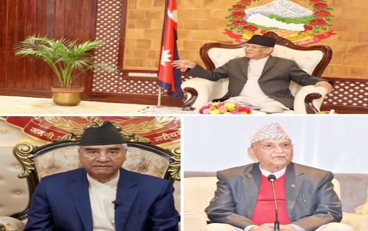 Nepal’s two largest parties agree to share power equation to form new govt under K P Sharma Oli