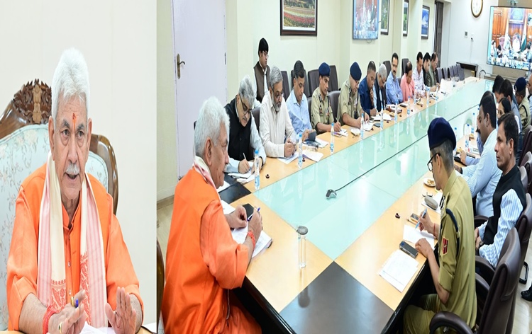 J&K: LG Manoj Sinha chairs high-level meeting to review Muharram arrangements