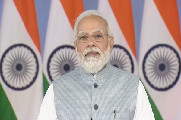 प्रधानमंत्री नरेन्‍द्र मोदी ने एनडीए संसदीय दल की बैठक को संबोधित किया