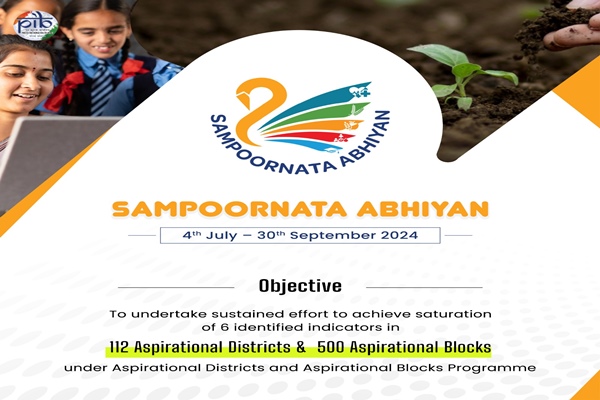 Sampoornata Abhiyan launched in Telangana
