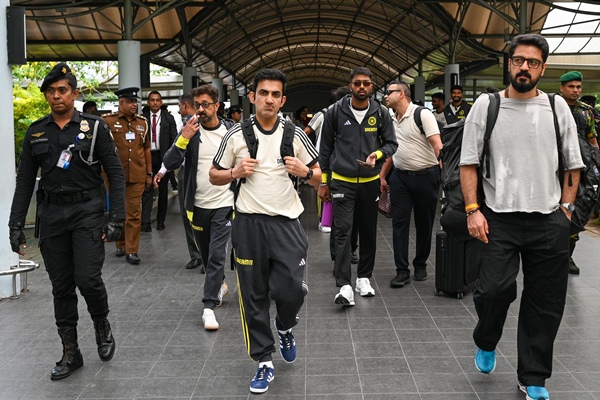 India National Team arrives in Sri Lanka for white ball series tour