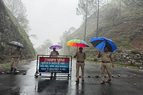 उत्तराखंड के कुमाऊं क्षेत्र में तेज वर्षा के कारण सामान्य जन-जीवन प्रभावित हुआ
