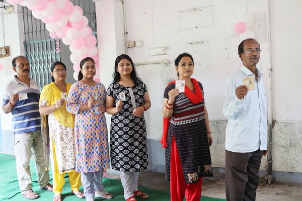 Voting underway for By-polls in 13 assembly seats spread over seven states