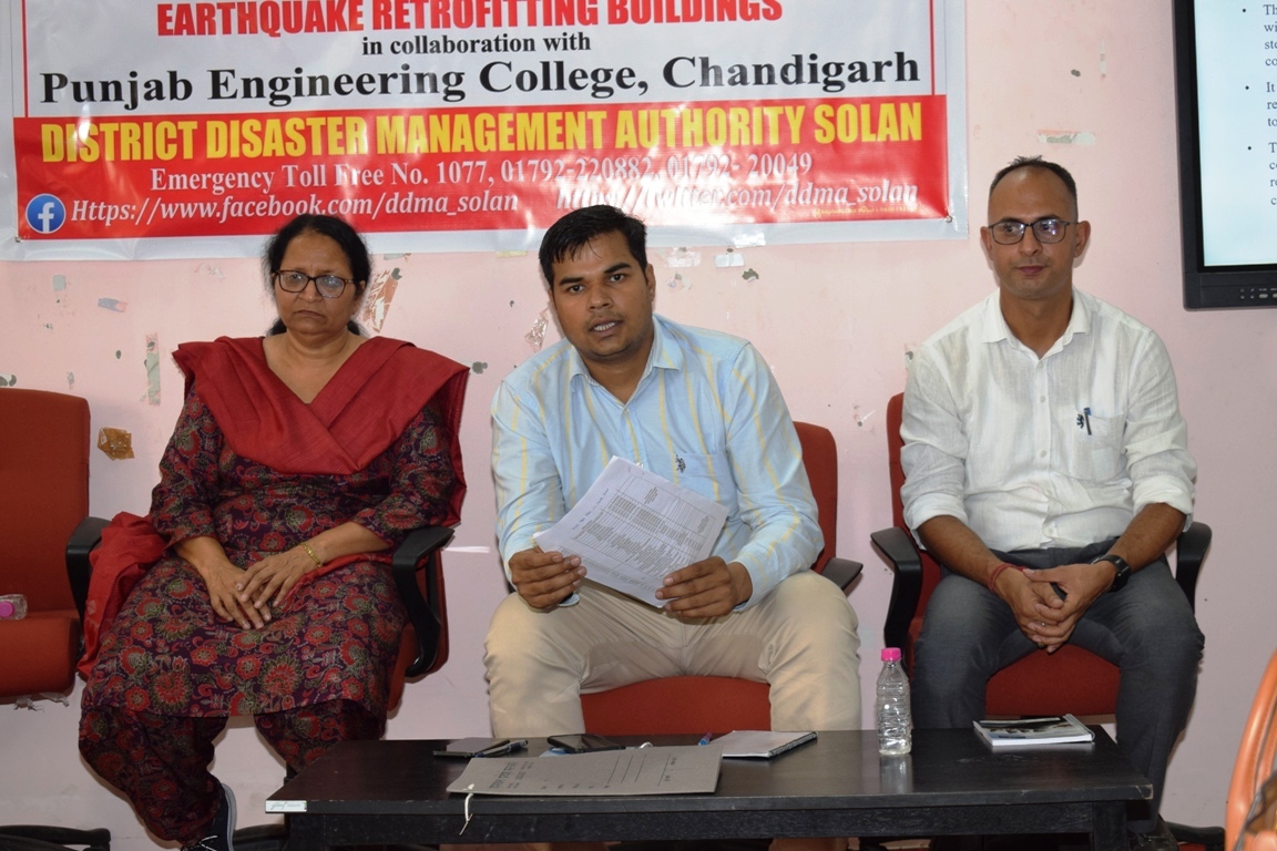 ‘रेट्रोफिटिंग तकनीक से सुरक्षित निर्माण पद्धतियां और भूकंपरोधी भवनों का मूल्यांकन’ विषय पर एक दिवसीय कार्यशाला का आयोजन