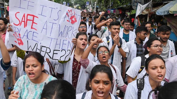 कोलकाता बलात्कार आणि हत्या प्रकरणी डॉक्टरांचा देशव्यापी संप