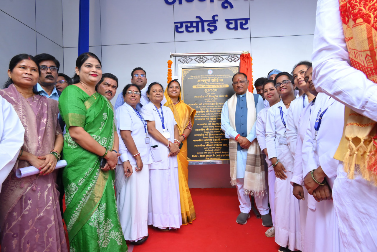 मुख्यमंत्री विष्णुदेव साय ने प्रधानमंत्री भारतीय जनऔषधि केंद्र का किया शुभारंभ