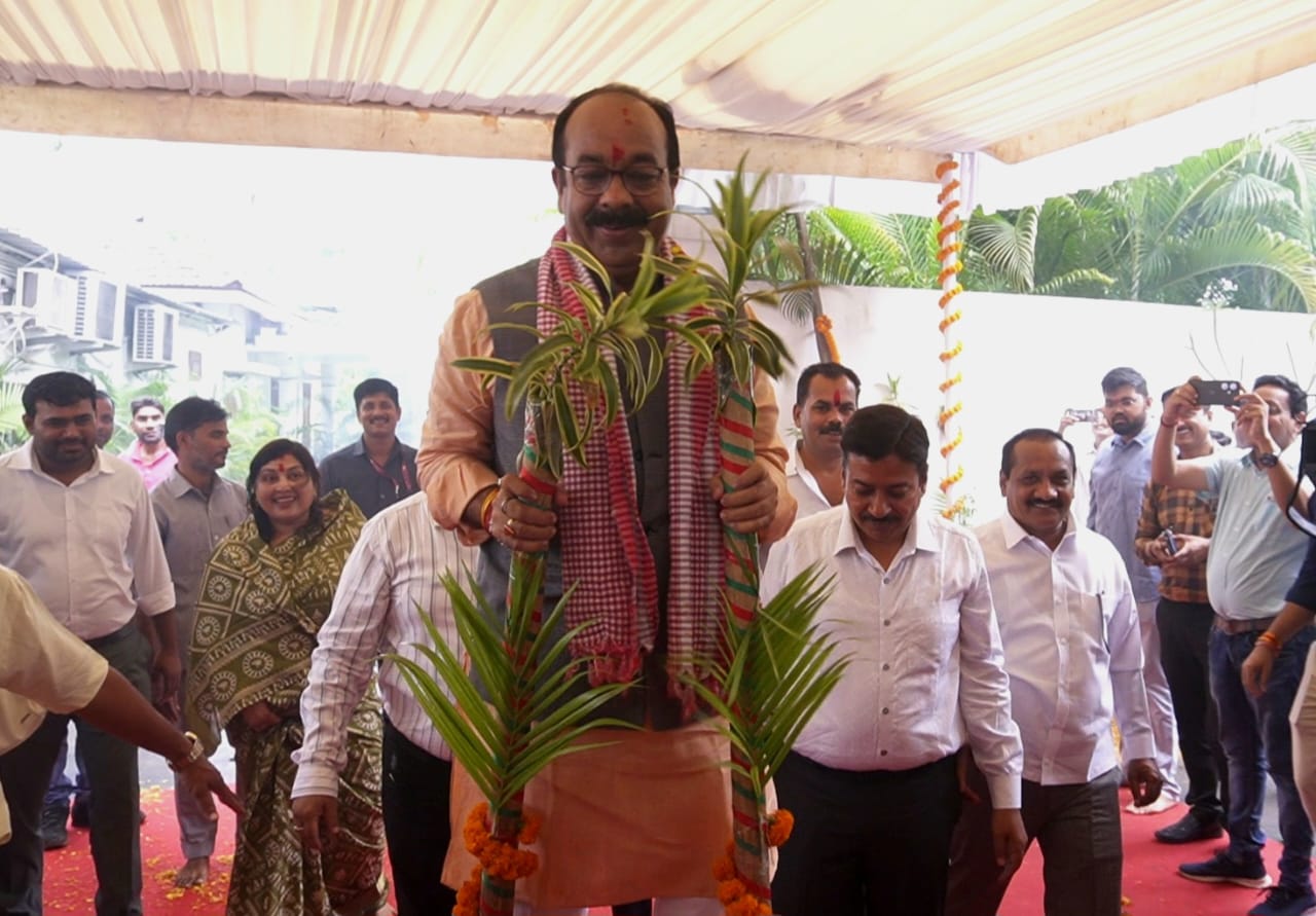 उपमुख्यमंत्री अरुण साव ने परंपरागत रूप से हरेली त्यौहार मनाया