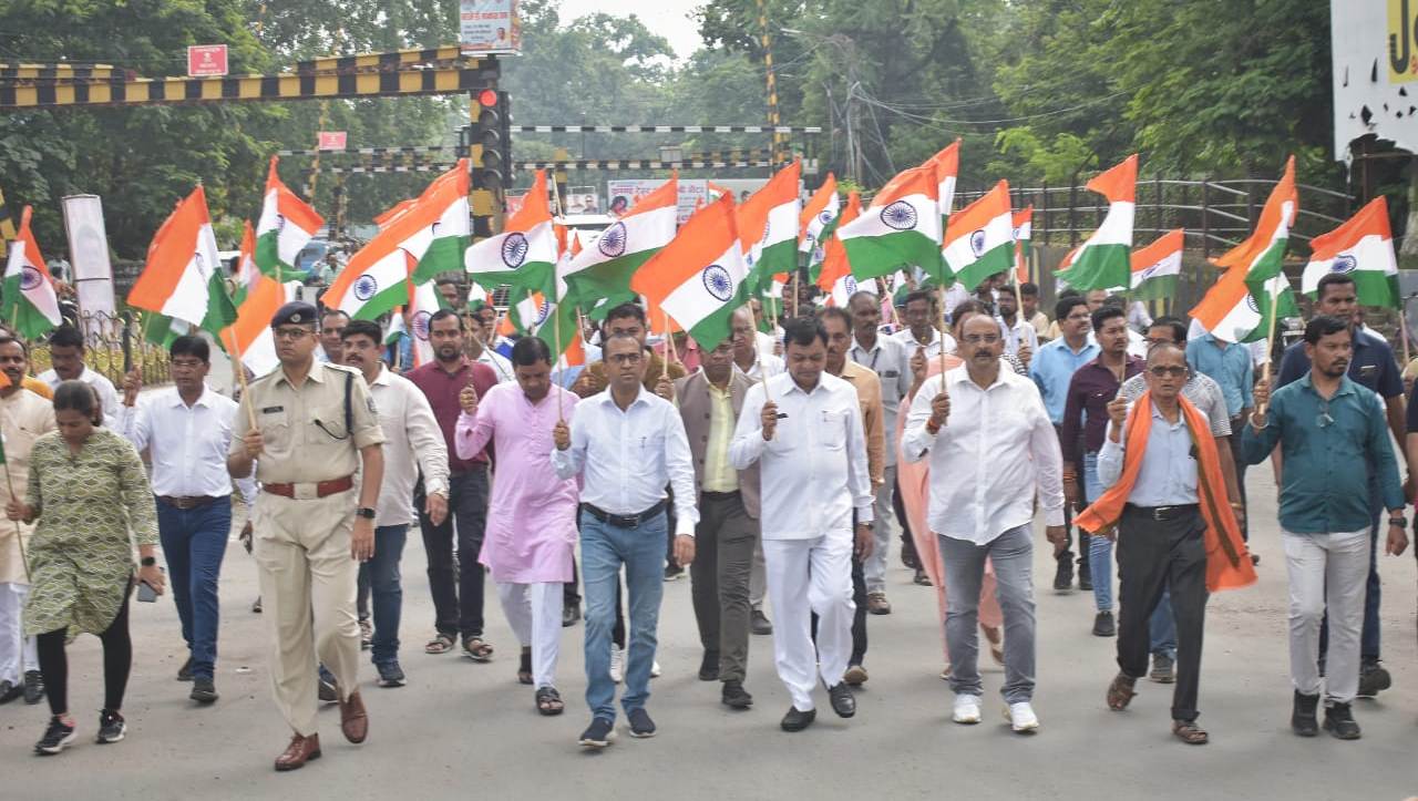 हर घर तिरंगा अभियान के तहत छत्तीसगढ़ में विभिन्न कार्यक्रम आयोजित किए जा रहे हैं