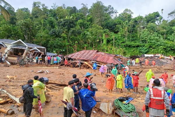 কেৰালাৰ ৱায়নাডত ভূমিস্খলনত মৃত্যু হোৱা লোকৰ সংখ্যাই ২৫০ অতিক্ৰম