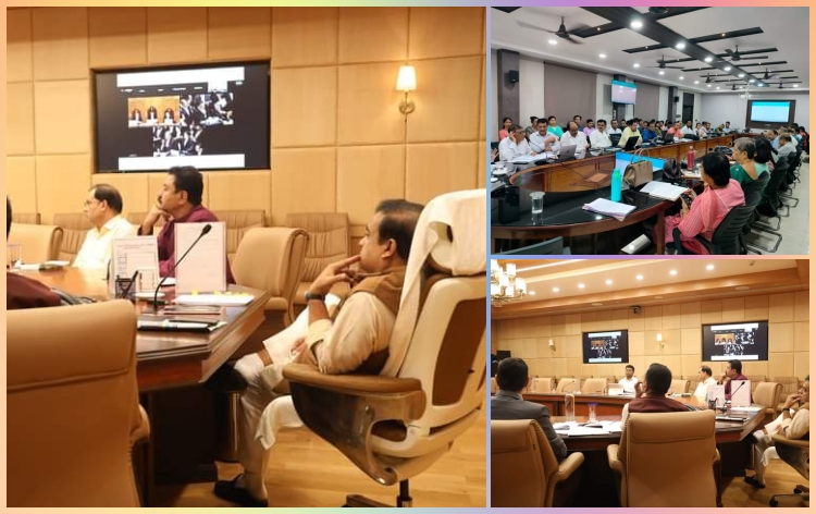 মুখ্যমন্ত্ৰীৰ অধ্যক্ষতাত দ্বিতীয় ন্যায়িক দৰমহা আয়োগৰ ভাট্টাসমূহৰ সংশোধিত হাৰৰ ওপৰত পৰামৰ্শ আৰু কাৰ্যকৰীকৰণ সন্দৰ্ভত বৈঠক