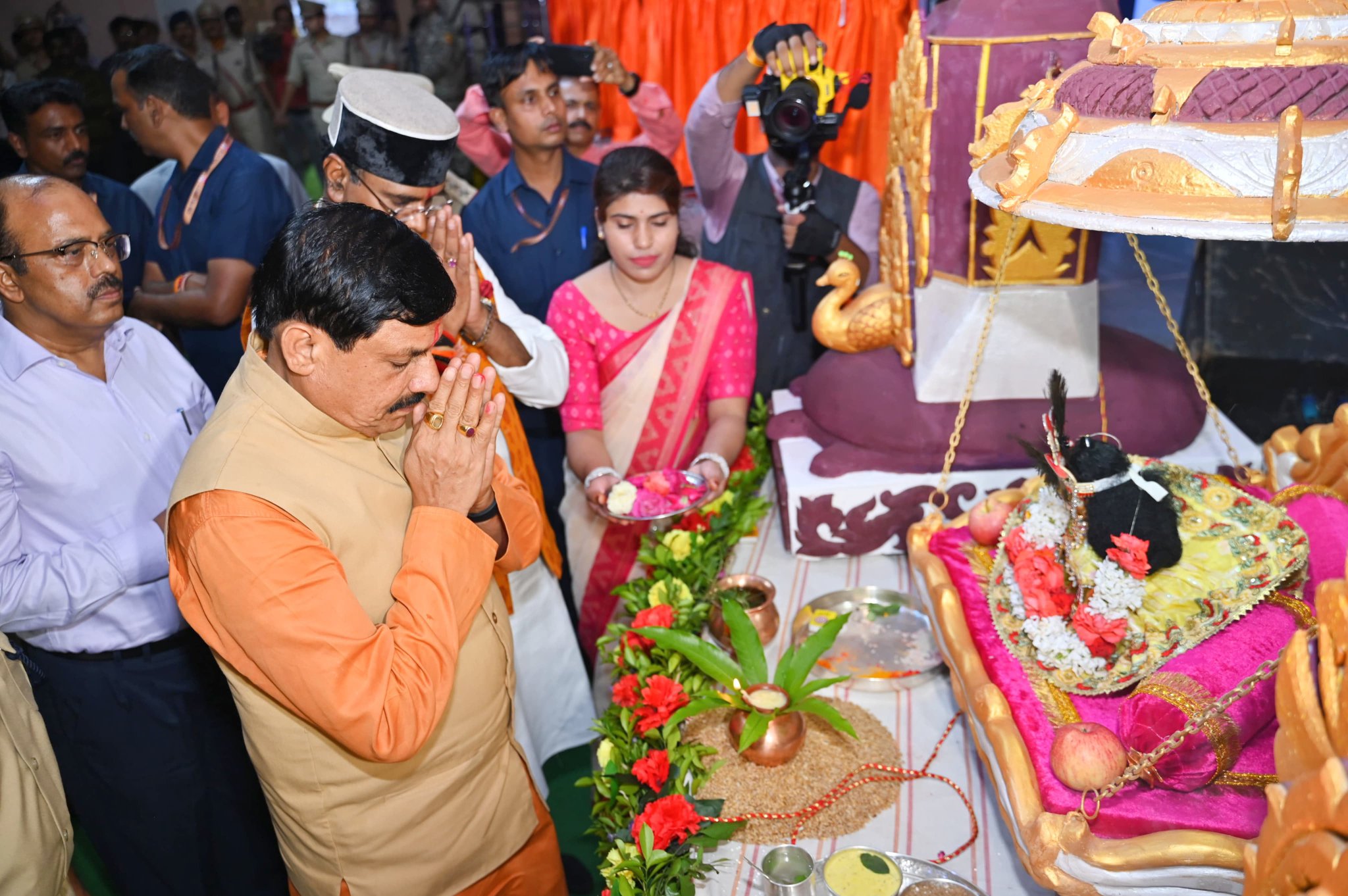 मध्य प्रदेश में श्रीकृष्ण जन्माष्टमी का पर्व हर्षोल्लास के साथ मनाया गया