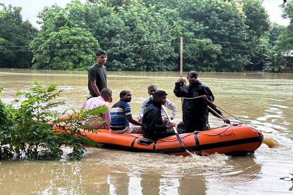 त्रिपुरातील अनेक भागांमध्ये पूरपरिस्थिती, आजही मुसळधार पावसाचा इशारा