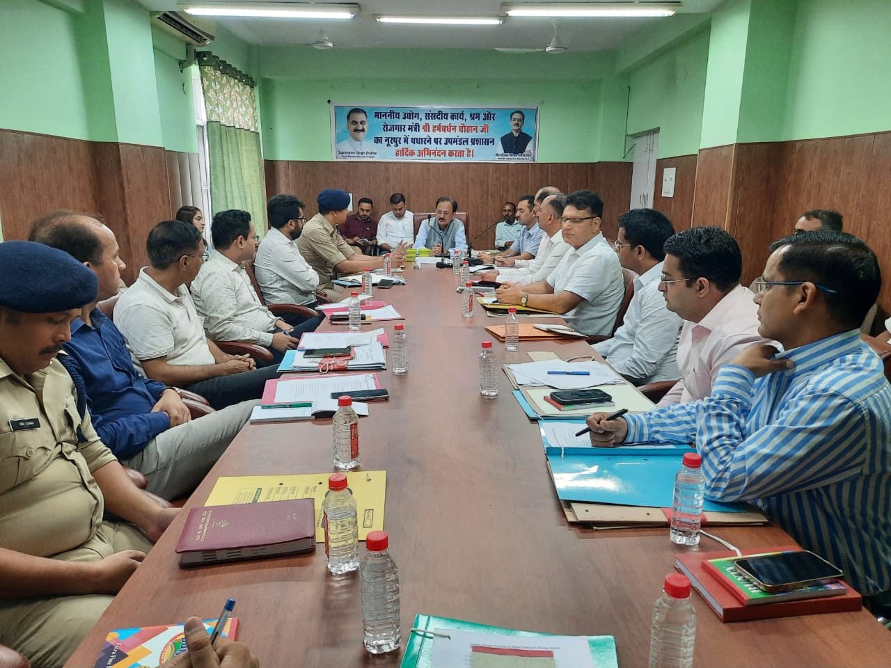 खनन गतिविधियों पर निगरानी रखने के लिए चक्की खड्ड तथा मंड क्षेत्र में स्थापित होंगी चेक पोस्ट : हर्षवर्धन चौहान