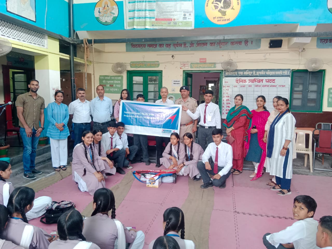 वरिष्ठ माध्यमिक विद्यालय सरोल तथा कियाणी में युवा दिवस का आयोजन किया गया