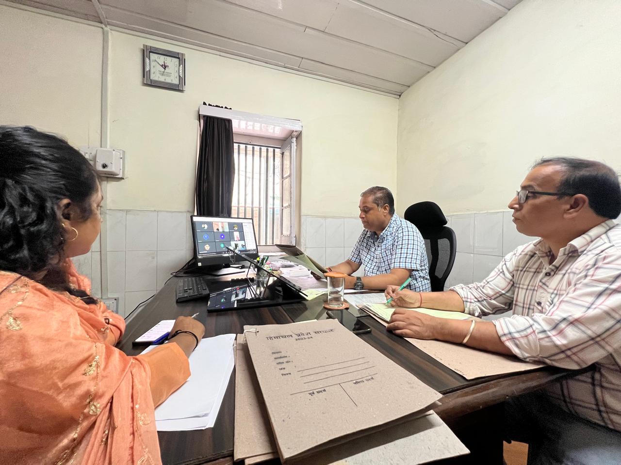 सेक्टर व नोडल अधिकारियों को किया वर्चुअली प्रशिक्षितः अनूप डोगरा