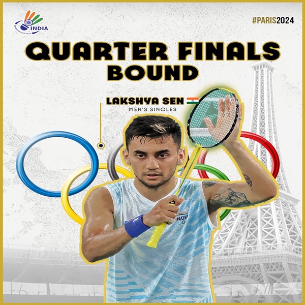 Paris Olympics: Indian  Archery mixed team enters  quarterfinals; shuttler Lakshya Sen to face Chinese Taipei Chou Tien in Men’s Singles quarter finals
