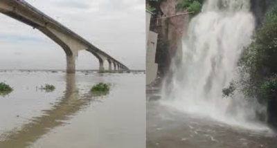 भागलपुर में गंगा नदी का जलस्तर बढ़ने से सुल्तानगंज से कहलगांव तक बाढ़ का पानी एक बार फिर फैलने लगा
