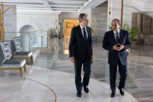 एंटनी ब्लिंकन ने मिस्र के राष्ट्रपति को बंधकों की रिहाई और गजा में मानवीय सहायता के लिए धन्यवाद दिया