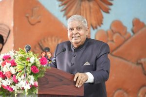 उपराष्ट्रपति जगदीप धनखड़ ने संपूर्ण राष्ट्र से आर्थिक राष्ट्रवाद को अपनाने का आह्वान किया है