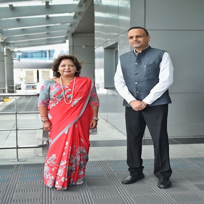 Nepal’s Foreign Minister Arzu Rana Deuba on five day India visit to support bilateral ties