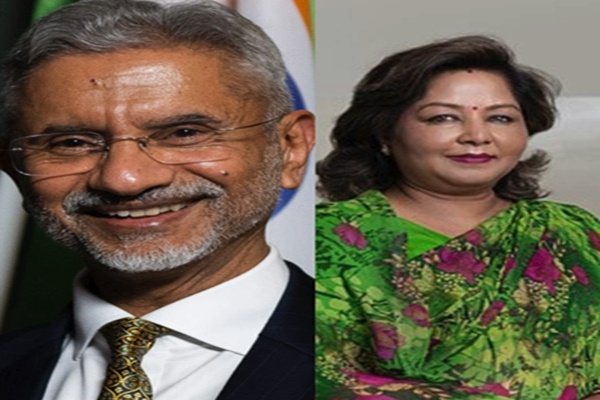 External Affairs Minister S Jaishankar holds talks with his Nepalese counterpart Arzu Rana Deuba in New Delhi