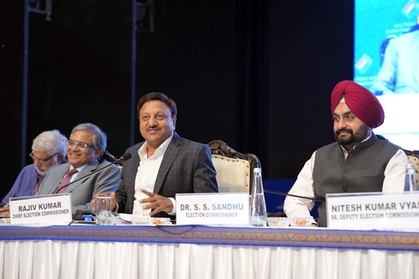 CEC Rajiv Kumar assures Fair and Impartial Elections in J&K, Haryana as Observers Meet in Delhi
