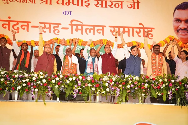 Former Jharkhand CM Champai Soren Joins BJP