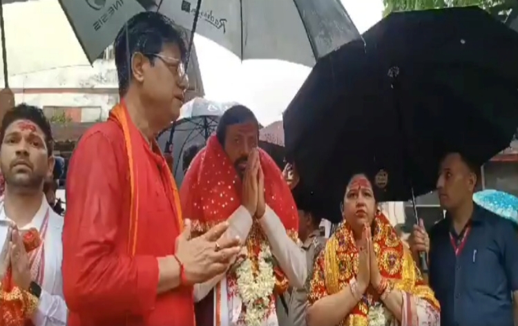 দুদিনীয়া ভ্ৰমণসূচীৰে অসমত হাৰিয়ানাৰ মুখ্যমন্ত্ৰী নায়াব সিং চাইনী, শক্তিপীঠ কামাখ্যাত পূজা-অৰ্চনা