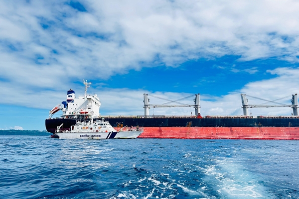 ICG evacuates Philippines crew member with medical emergency off Port Blair coast