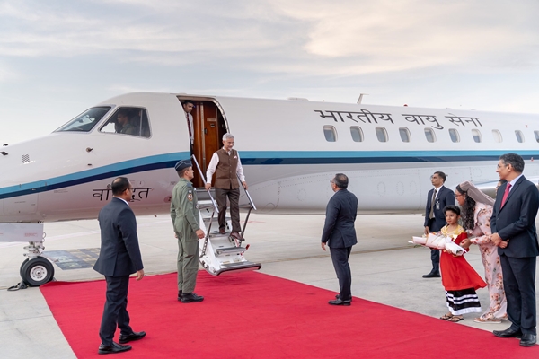 EAM S Jaishankar reaches Maldives on three-day visit