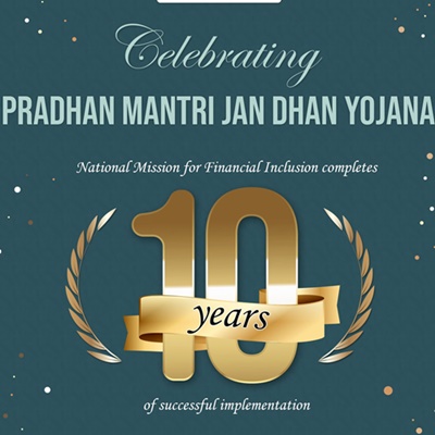PMJDY completes 10 years; UP leads nation with over 9.46 Cr Jan Dhan accounts